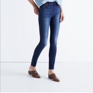 MADEWELL High Riser Skinny Denim Jeans